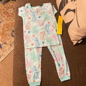 Girls 3T Set Paw Patrol Shirt and Pants Set NWT